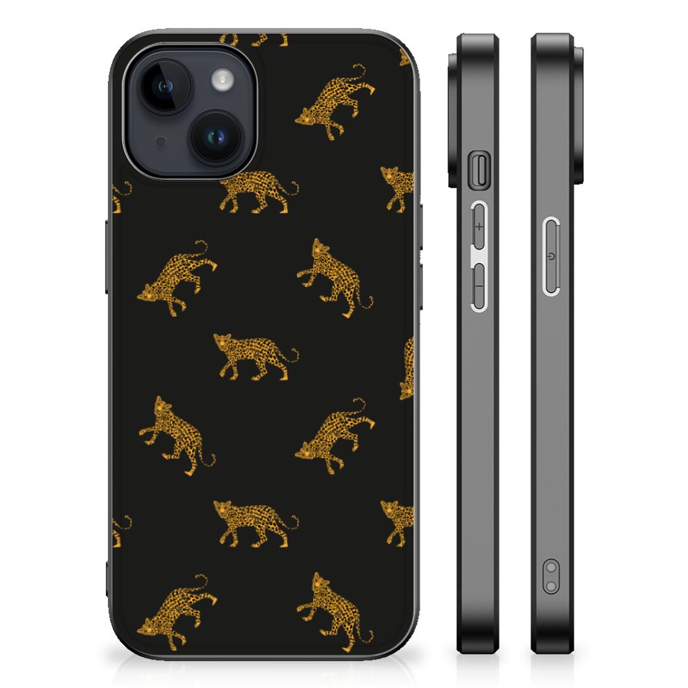 Dierenprint Telefoonhoesje voor iPhone 15 Plus Leopards B2C Telecom