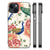 Dierenprint Telefoonhoesje voor iPhone 15 Plus Pink Peacock B2C Telecom