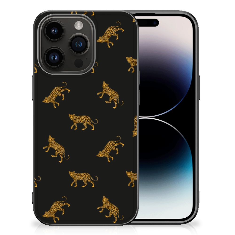 Dierenprint Telefoonhoesje voor iPhone 15 Pro Leopards B2C Telecom