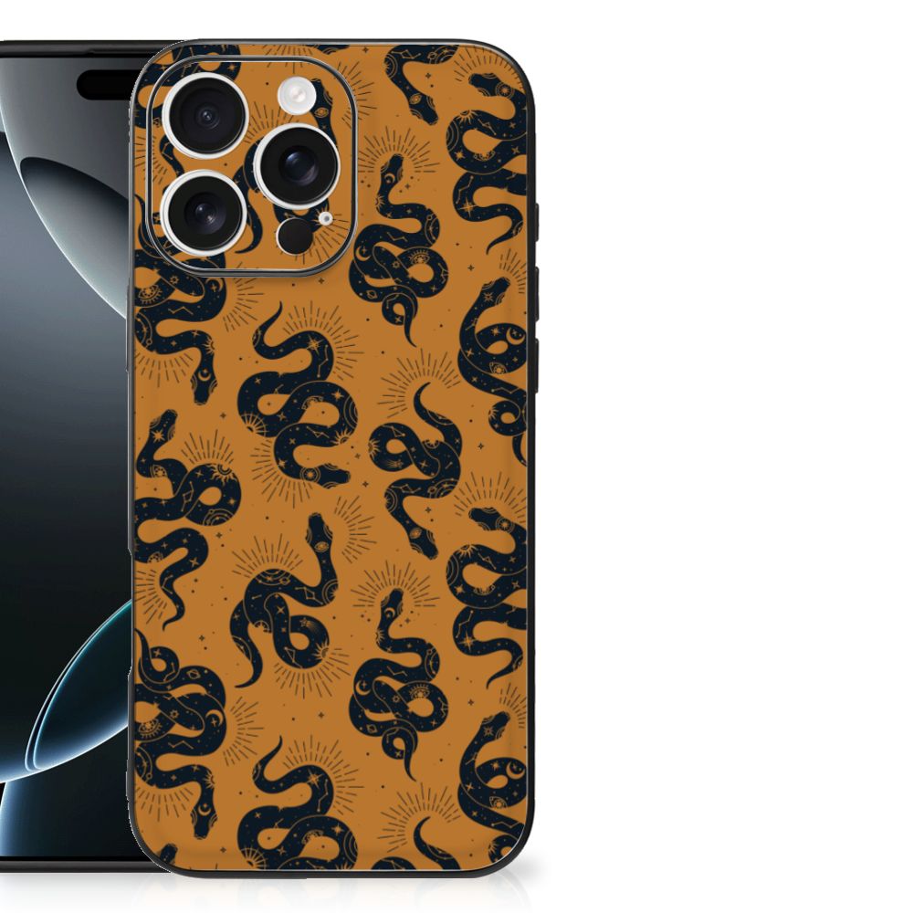 iPhone 16 Pro Max Dierenprint Telefoonhoesje Snakes achterkant