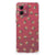 Motorola Moto G84 Doorzichtige Silicone Hoesje Poep Emojis achterkant