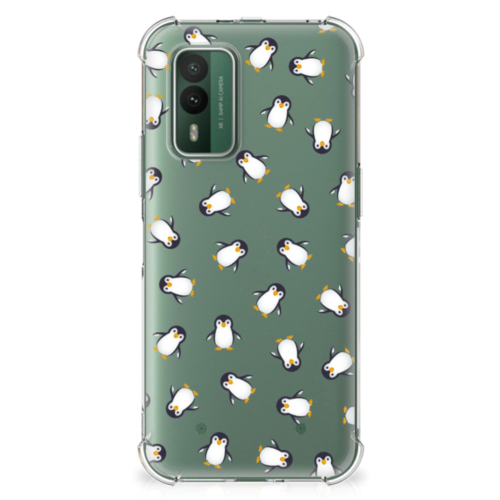 Doorzichtige Silicone Hoesje voor Nokia XR21 Pinguïn B2C Telecom