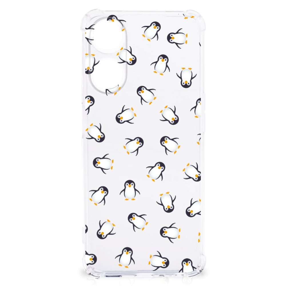 Doorzichtige Silicone Hoesje voor OPPO A58 | A78 5G Pinguïn B2C Telecom