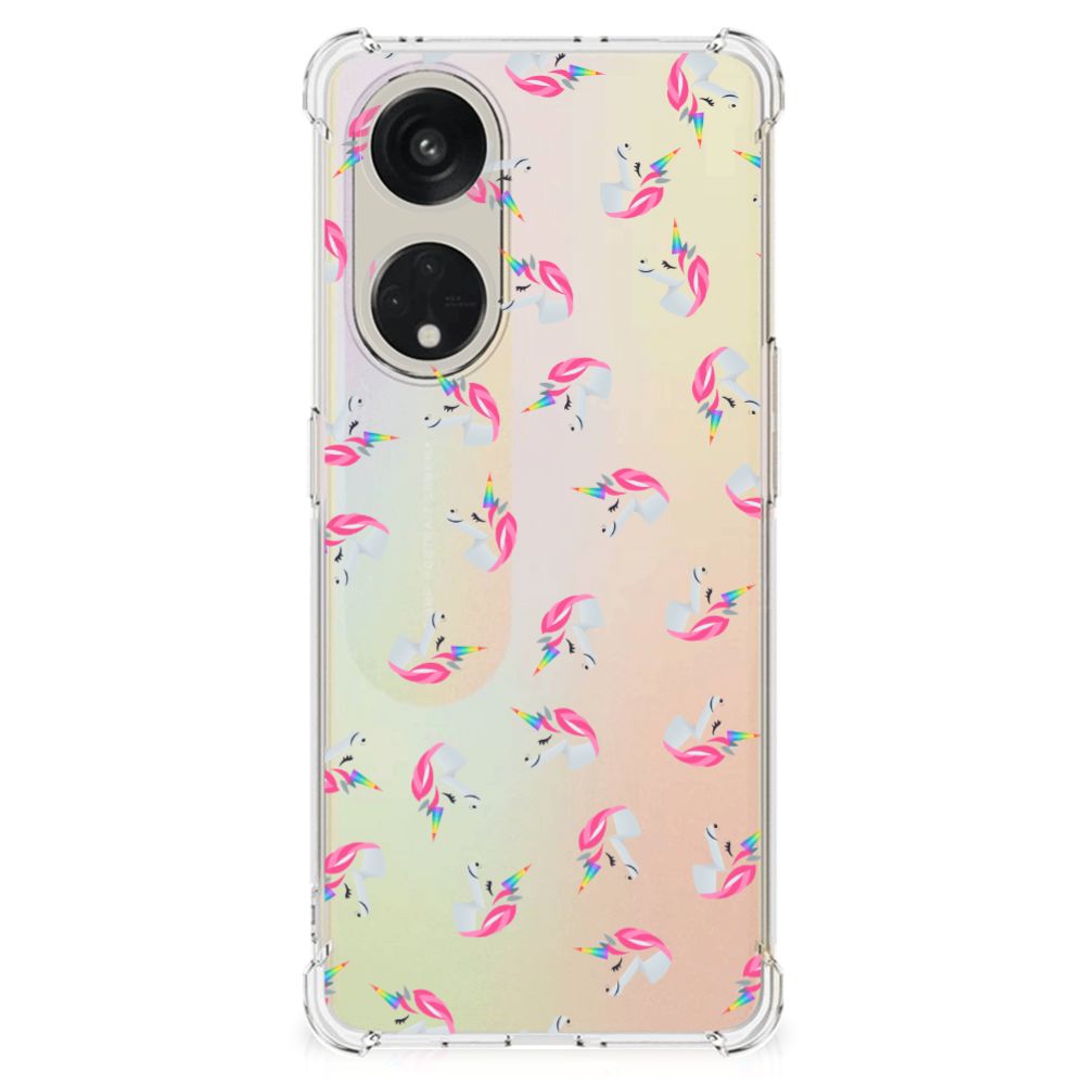 Doorzichtige Silicone Hoesje voor OPPO A98 Unicorns B2C Telecom