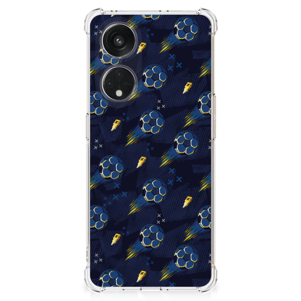 Doorzichtige Silicone Hoesje voor OPPO A98 Voetbal B2C Telecom