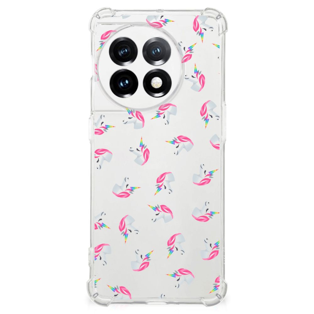 Doorzichtige Silicone Hoesje voor OnePlus 11 Unicorns B2C Telecom