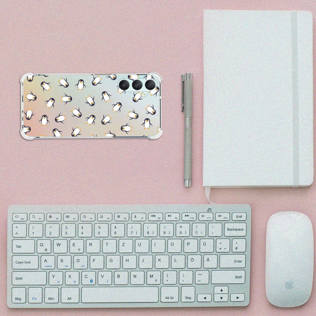 Doorzichtige Silicone Hoesje voor Samsung Galaxy A05s Pinguïn B2C Telecom