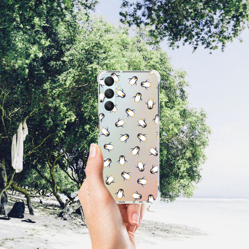 Doorzichtige Silicone Hoesje voor Samsung Galaxy A05s Pinguïn B2C Telecom