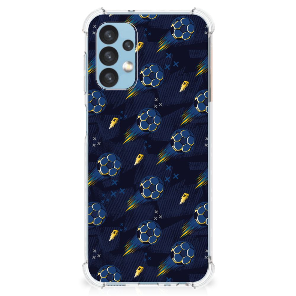 Doorzichtige Silicone Hoesje voor Samsung Galaxy A13 (4G) Voetbal B2C Telecom