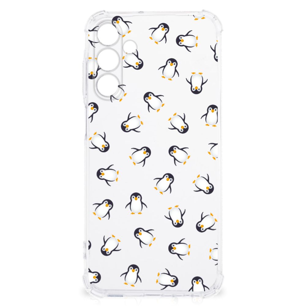 Doorzichtige Silicone Hoesje voor Samsung Galaxy A15 Pinguïn B2C Telecom