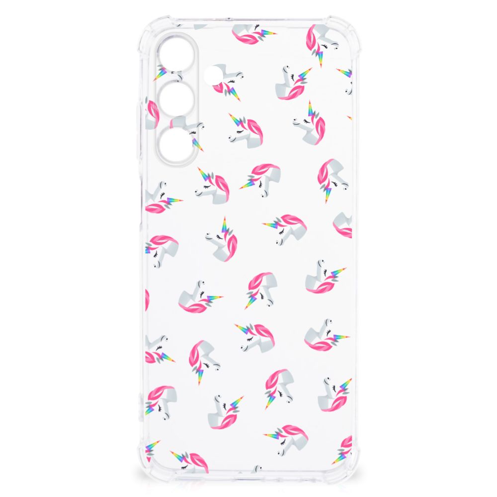 Doorzichtige Silicone Hoesje voor Samsung Galaxy A25 Unicorns B2C Telecom