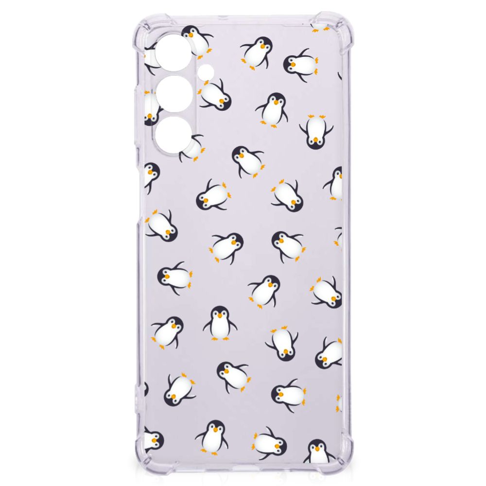 Doorzichtige Silicone Hoesje voor Samsung Galaxy M54 Pinguïn B2C Telecom