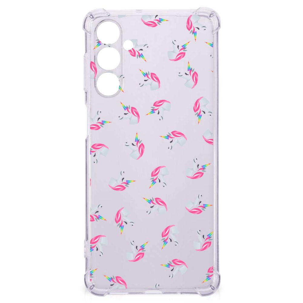 Doorzichtige Silicone Hoesje voor Samsung Galaxy M54 Unicorns B2C Telecom