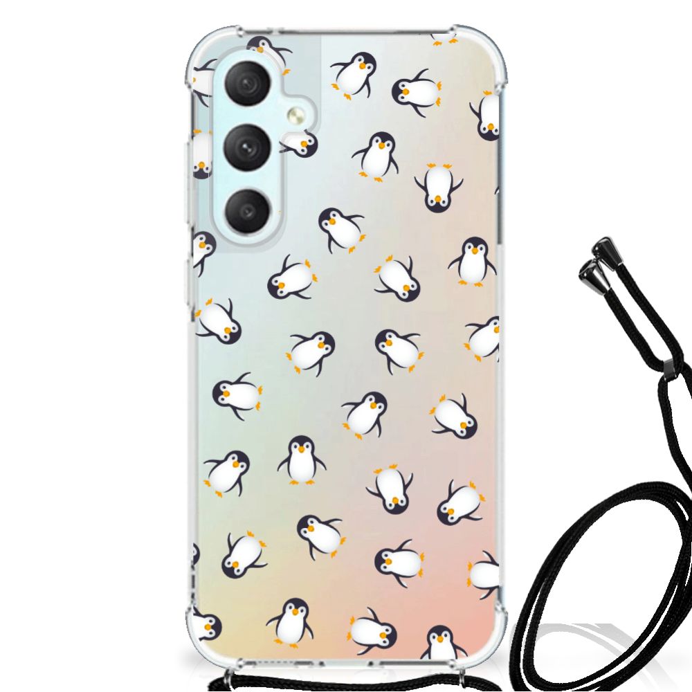 Doorzichtige Silicone Hoesje voor Samsung Galaxy S23 FE Pinguïn B2C Telecom