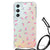 Samsung Galaxy S23 FE Doorzichtige Silicone Hoesje Unicorns achterkant