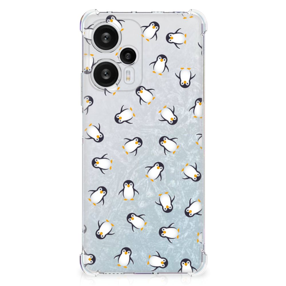 Doorzichtige Silicone Hoesje voor Xiaomi Poco F5 Pinguïn B2C Telecom
