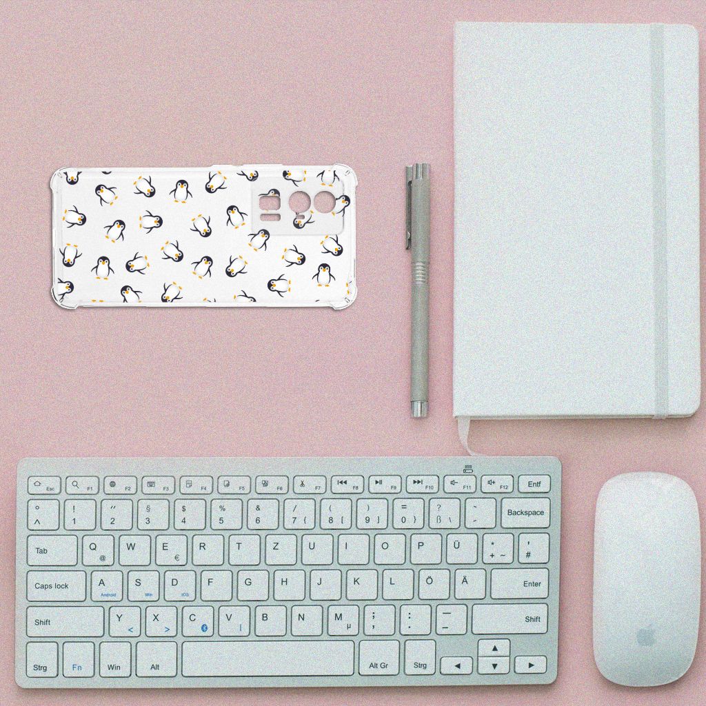 Doorzichtige Silicone Hoesje voor Xiaomi Poco F5 Pro Pinguïn B2C Telecom