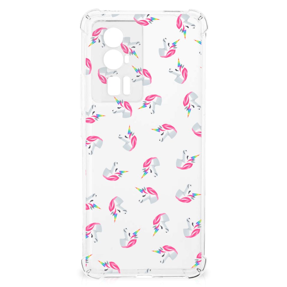Doorzichtige Silicone Hoesje voor Xiaomi Poco F5 Pro Unicorns B2C Telecom