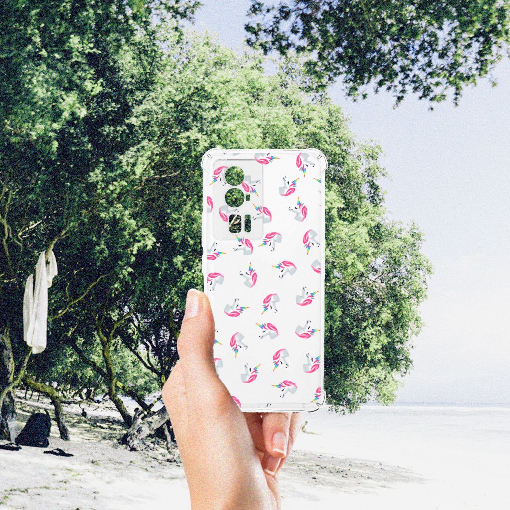 Doorzichtige Silicone Hoesje voor Xiaomi Poco F5 Pro Unicorns B2C Telecom
