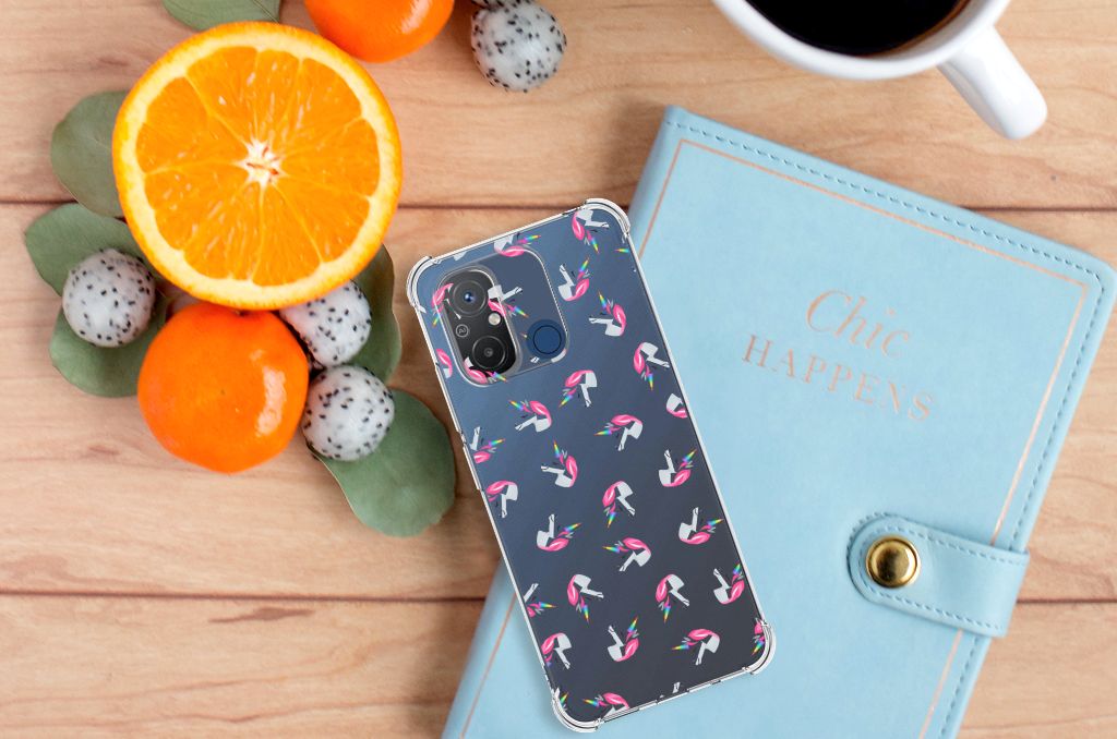 Doorzichtige Silicone Hoesje voor Xiaomi Redmi 12C Unicorns B2C Telecom