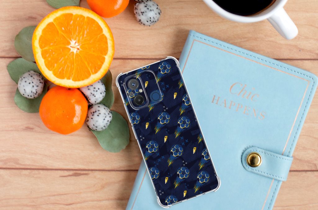 Doorzichtige Silicone Hoesje voor Xiaomi Redmi 12C Voetbal B2C Telecom