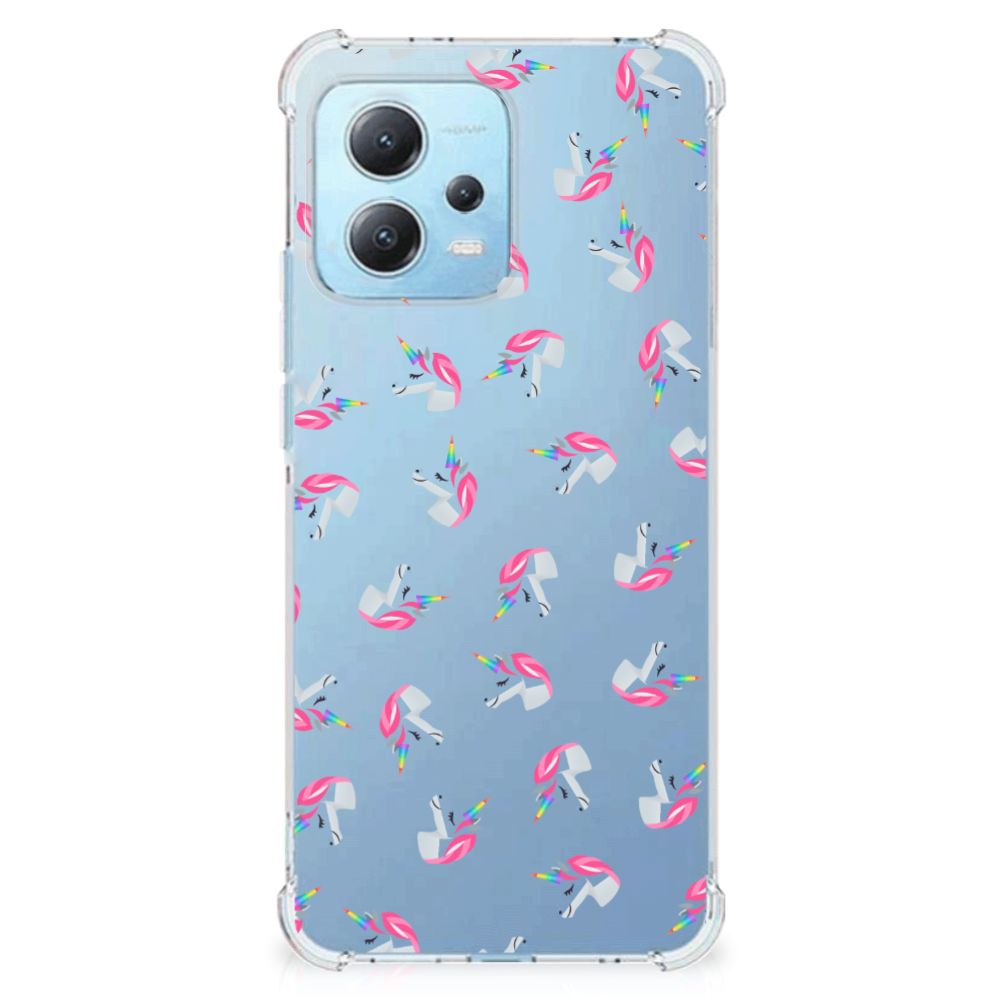 Doorzichtige Silicone Hoesje voor Xiaomi Redmi Note 12 5G Unicorns B2C Telecom