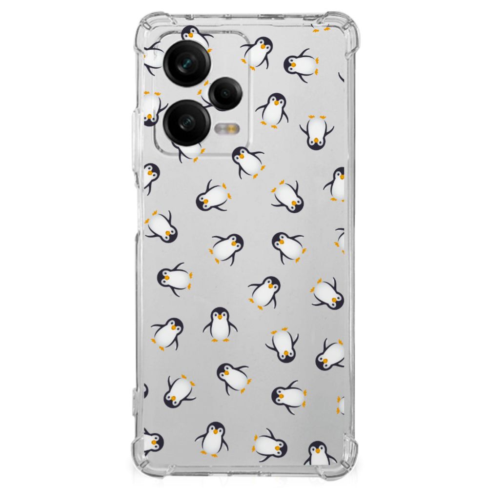 Doorzichtige Silicone Hoesje voor Xiaomi Redmi Note 12 Pro Pinguïn B2C Telecom