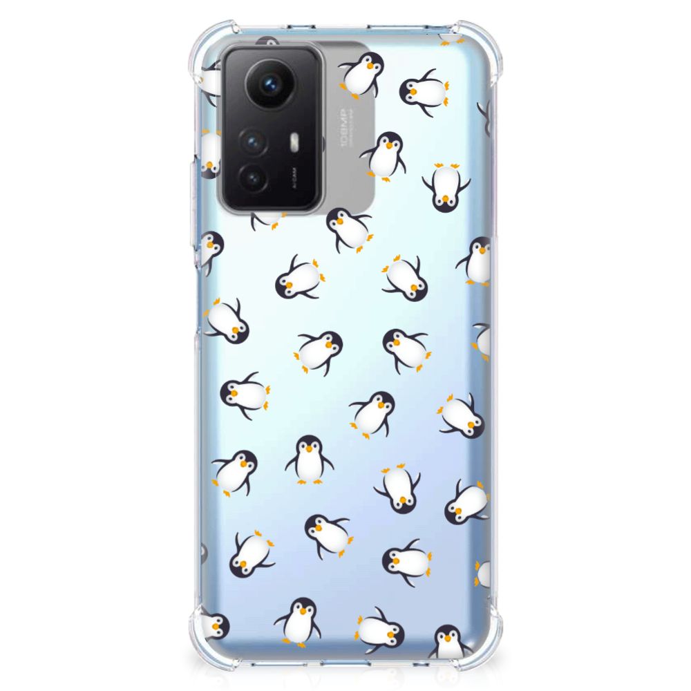 Doorzichtige Silicone Hoesje voor Xiaomi Redmi Note 12s Pinguïn B2C Telecom