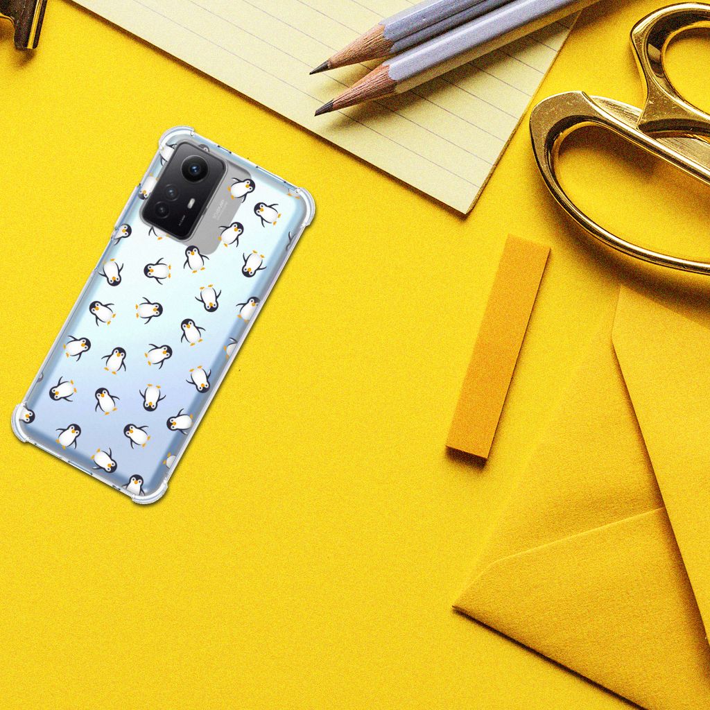 Doorzichtige Silicone Hoesje voor Xiaomi Redmi Note 12s Pinguïn B2C Telecom