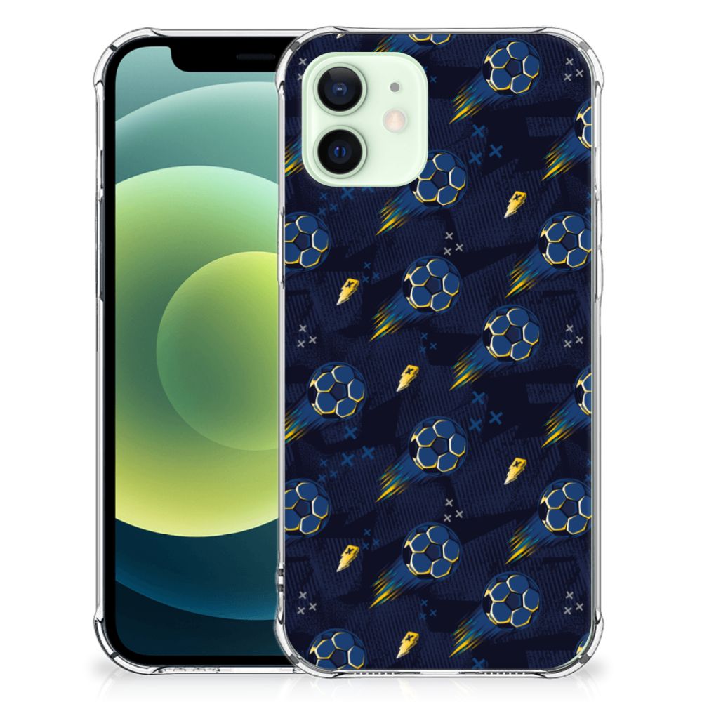 Doorzichtige Silicone Hoesje voor iPhone 12 Mini Voetbal B2C Telecom