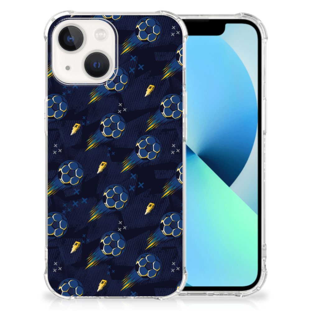 Doorzichtige Silicone Hoesje voor iPhone 13 Voetbal B2C Telecom