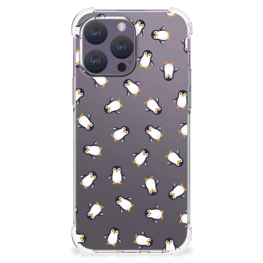 Doorzichtige Silicone Hoesje voor iPhone 15 Pro Max Pinguïn B2C Telecom