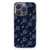 iPhone 15 Pro Doorzichtige Silicone Hoesje Voetbal design bovenaanzicht