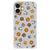 iPhone 16 Plus Doorzichtige Silicone Hoesje Dieren Emojis achteraanzicht