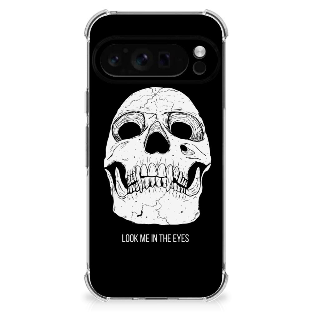 Extreme Case Google Pixel 9 Pro XL Skull Eyes skull design voorkant