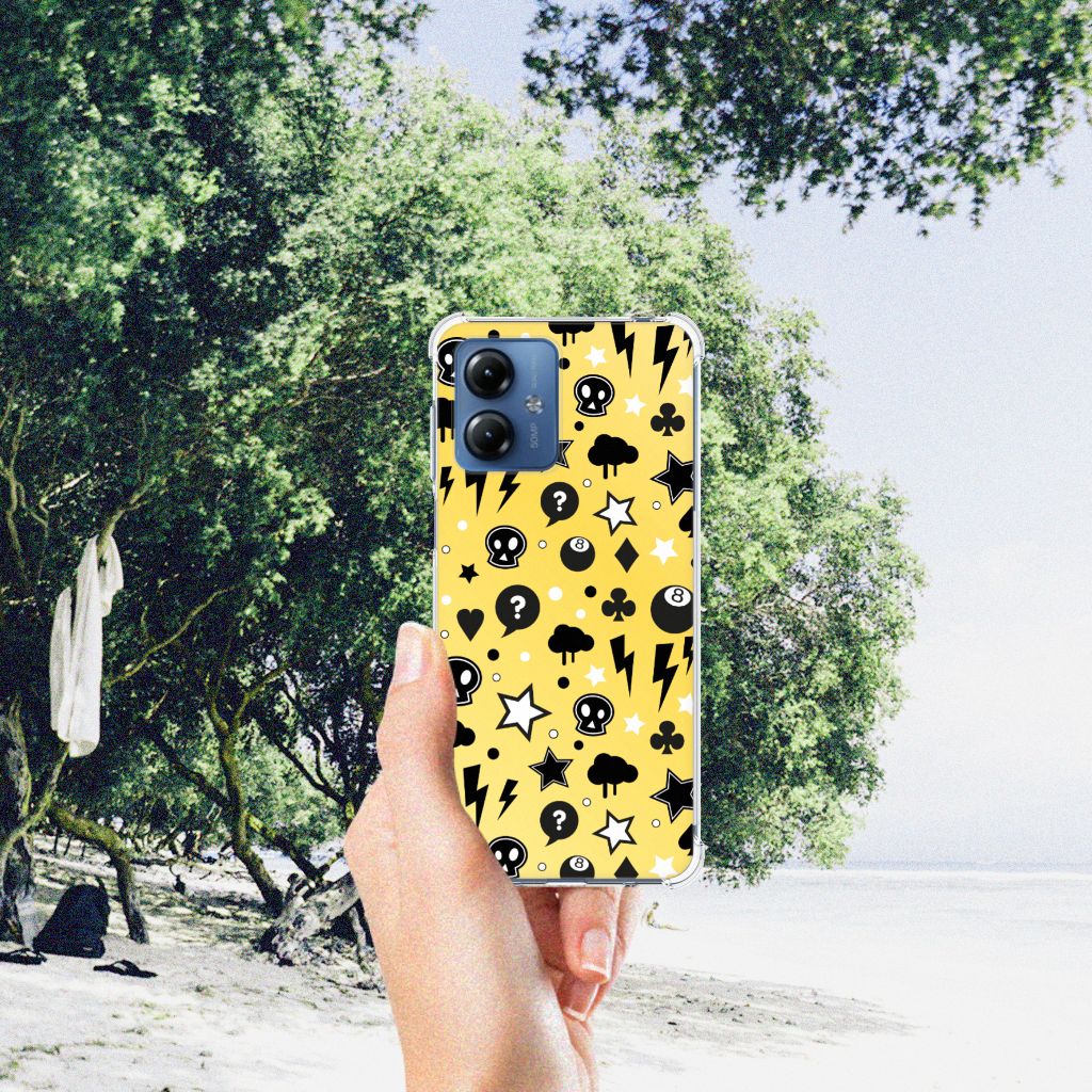 Extreme Case Motorola Moto G14 Punk Geel B2C Telecom