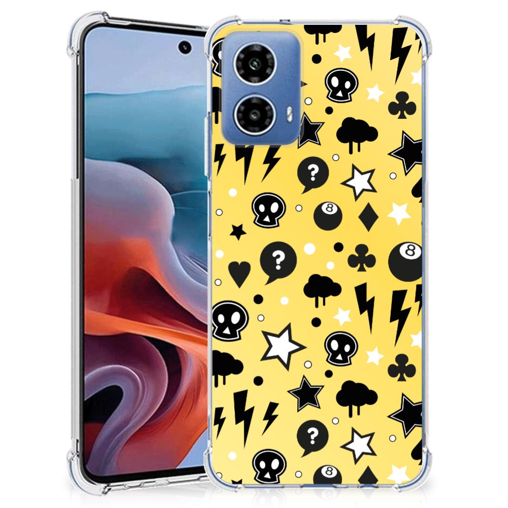 Extreme Case Motorola Moto G34 Punk Geel B2C Telecom