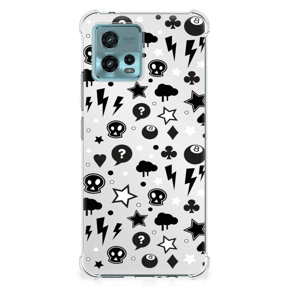 Extreme Case otorola Moto G72 Silver Punk B2C Telecom