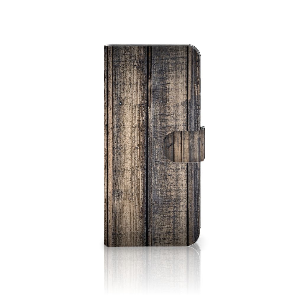 Fairphone 5 Book Style Case Steigerhout bookstyle case steigerhout zijkant