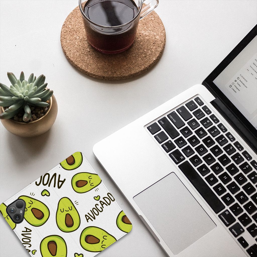Fairphone 5 Magnet Case Avocado Singing bovenaanzicht