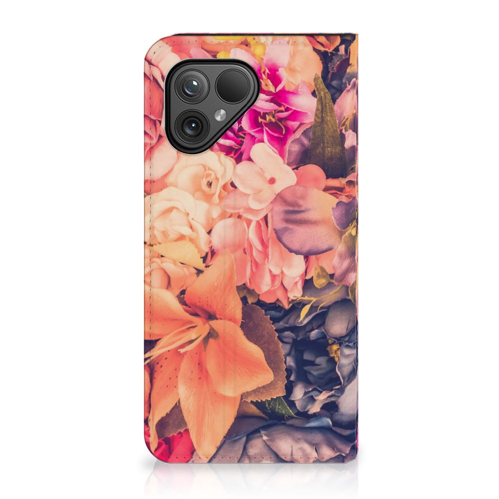 Fairphone 5 Smart Cover Bosje Bloemen bloemen design voorkant