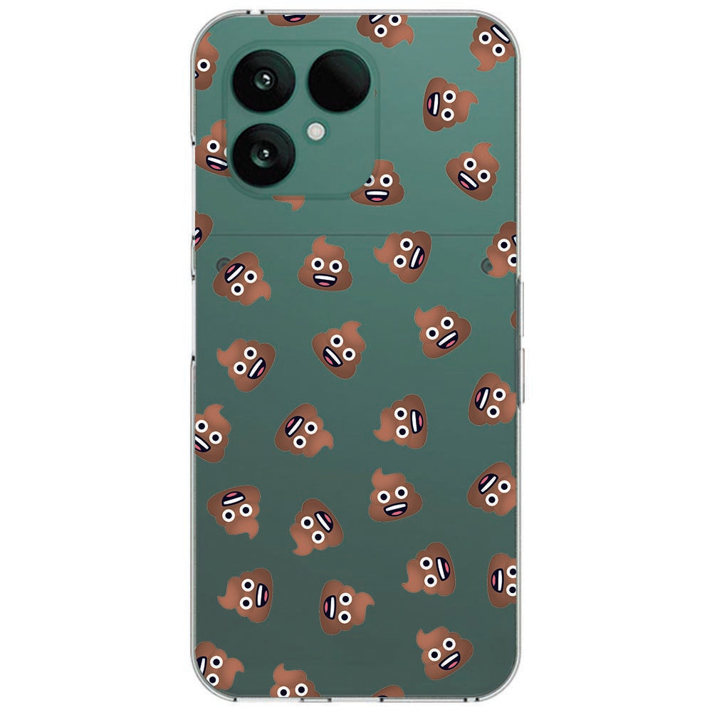 TPU Hoesje Fairphone 6 Poep Emojis