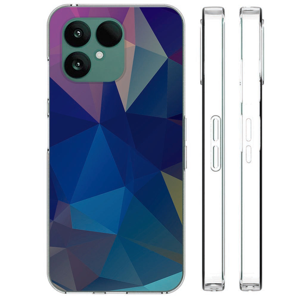 TPU Hoesje Fairphone 6 Polygon Dark