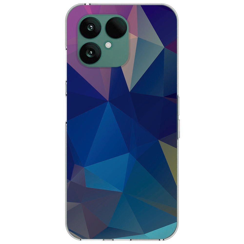 TPU Hoesje Fairphone 6 Polygon Dark