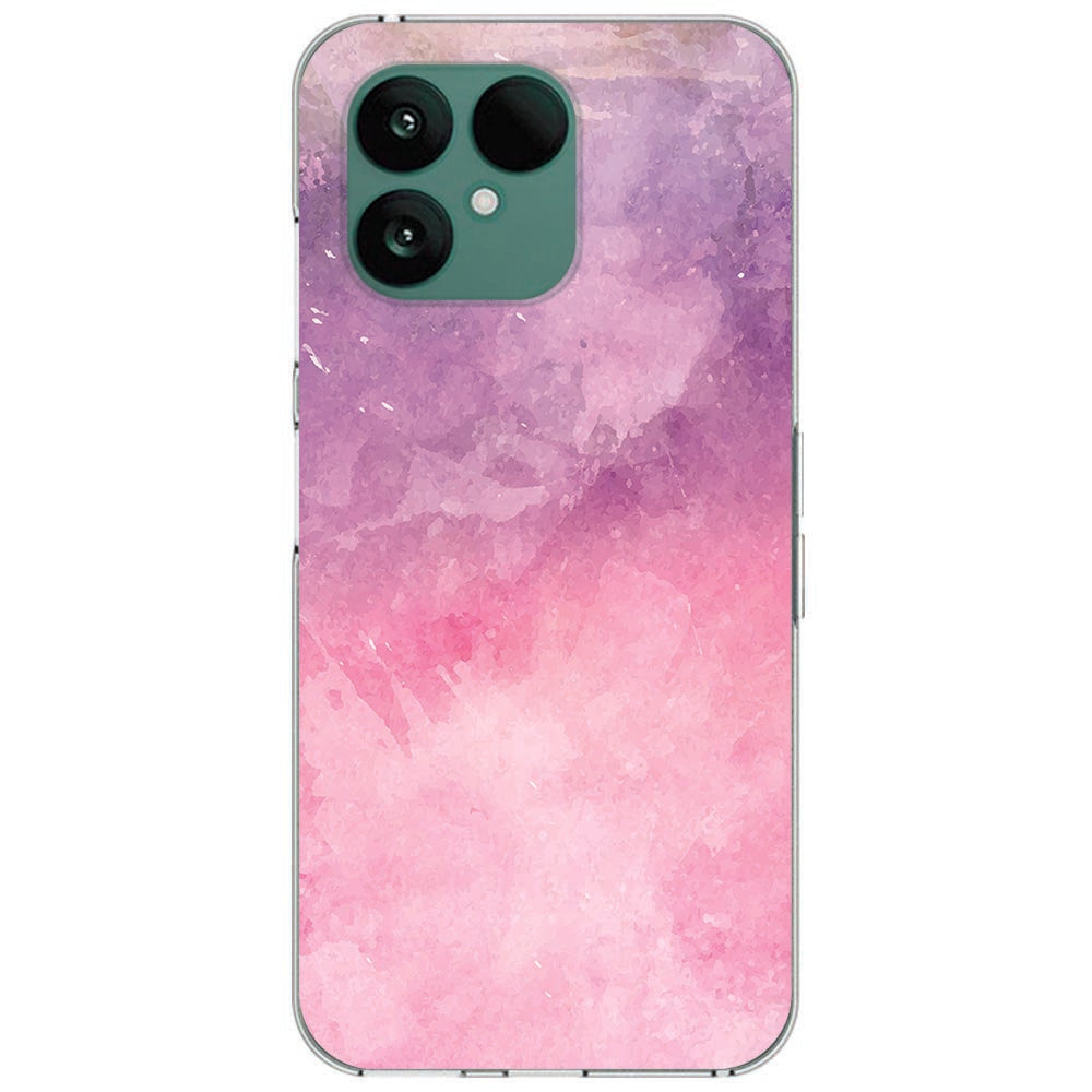 TPU Hoesje Fairphone 6 Pink Purple Paint