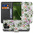 Fairphone 6 Smartphone Stylish Flamingo Palms Bookcase Hoesje met Pasjes en Betere Bescherming voorkant achterzijde