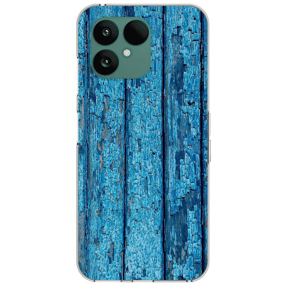 Siliconen hoesje Fairphone 6 Wood Blue