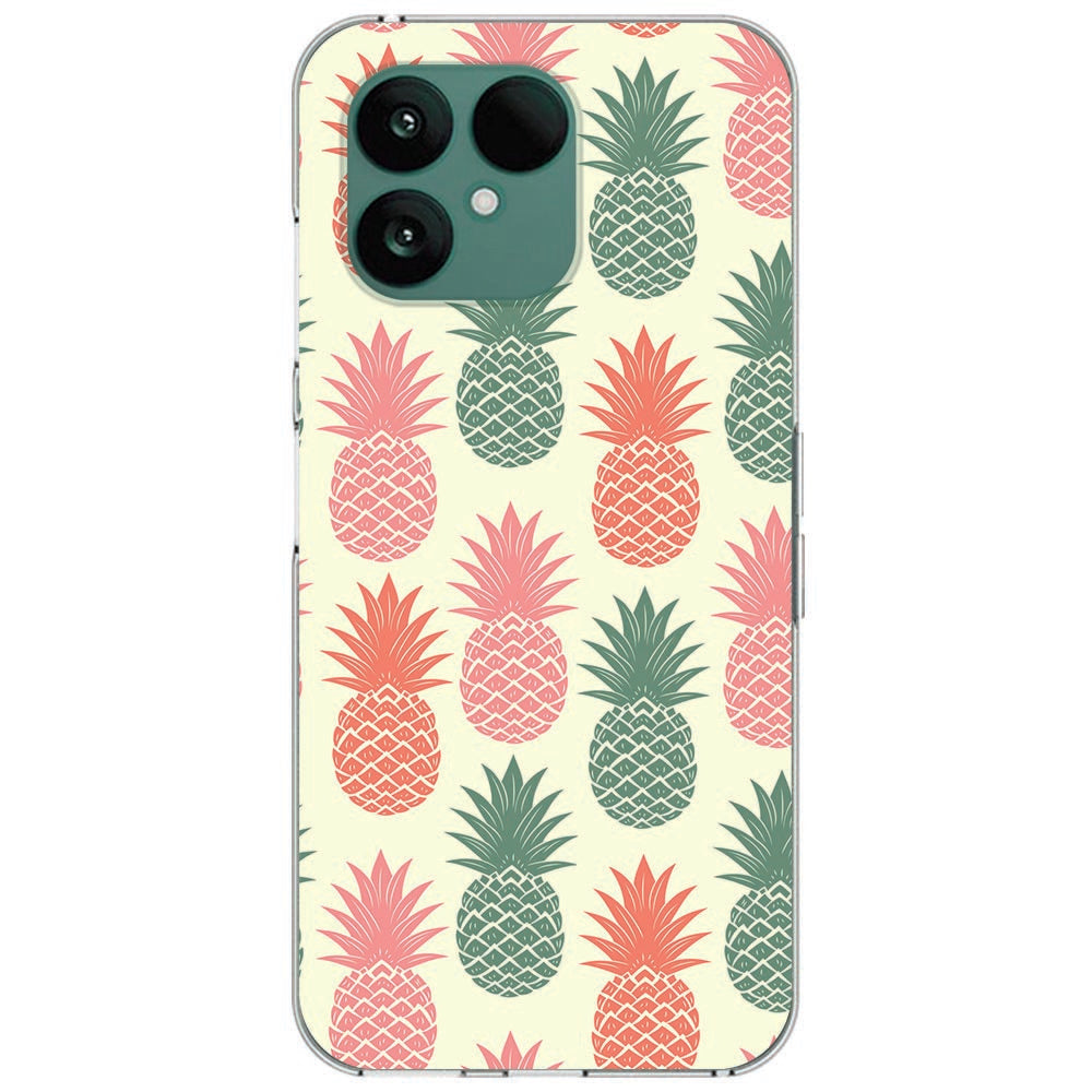 Fairphone 6 Siliconen hoesje Back cover Ananas