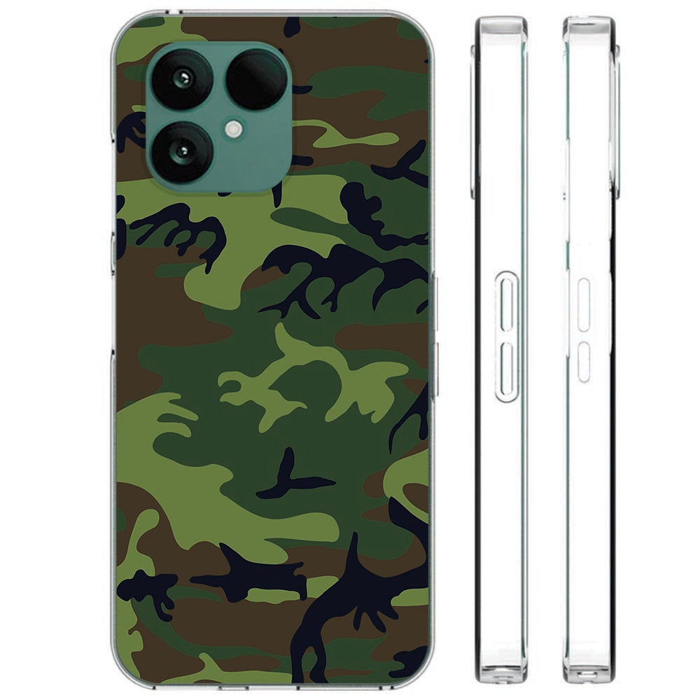TPU Hoesje Fairphone 6 Army Dark