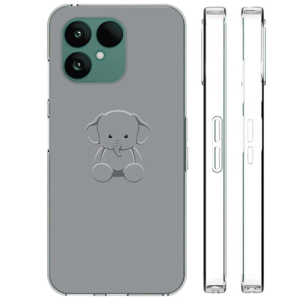 Fairphone 6 Softcase Siliconen hoesje Baby Olifant